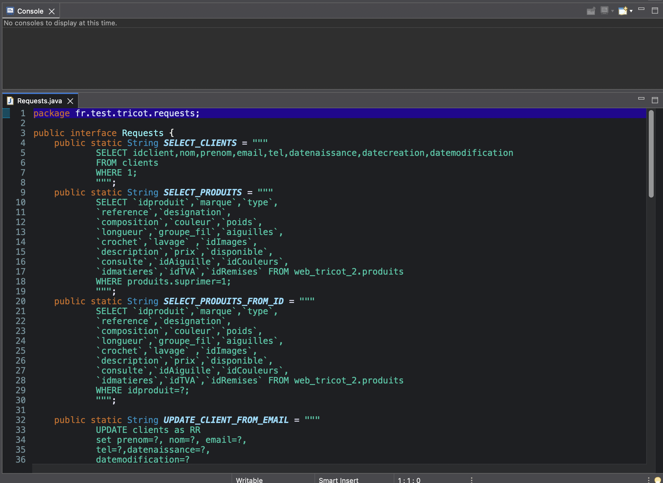 Projet Site Web Dynamique