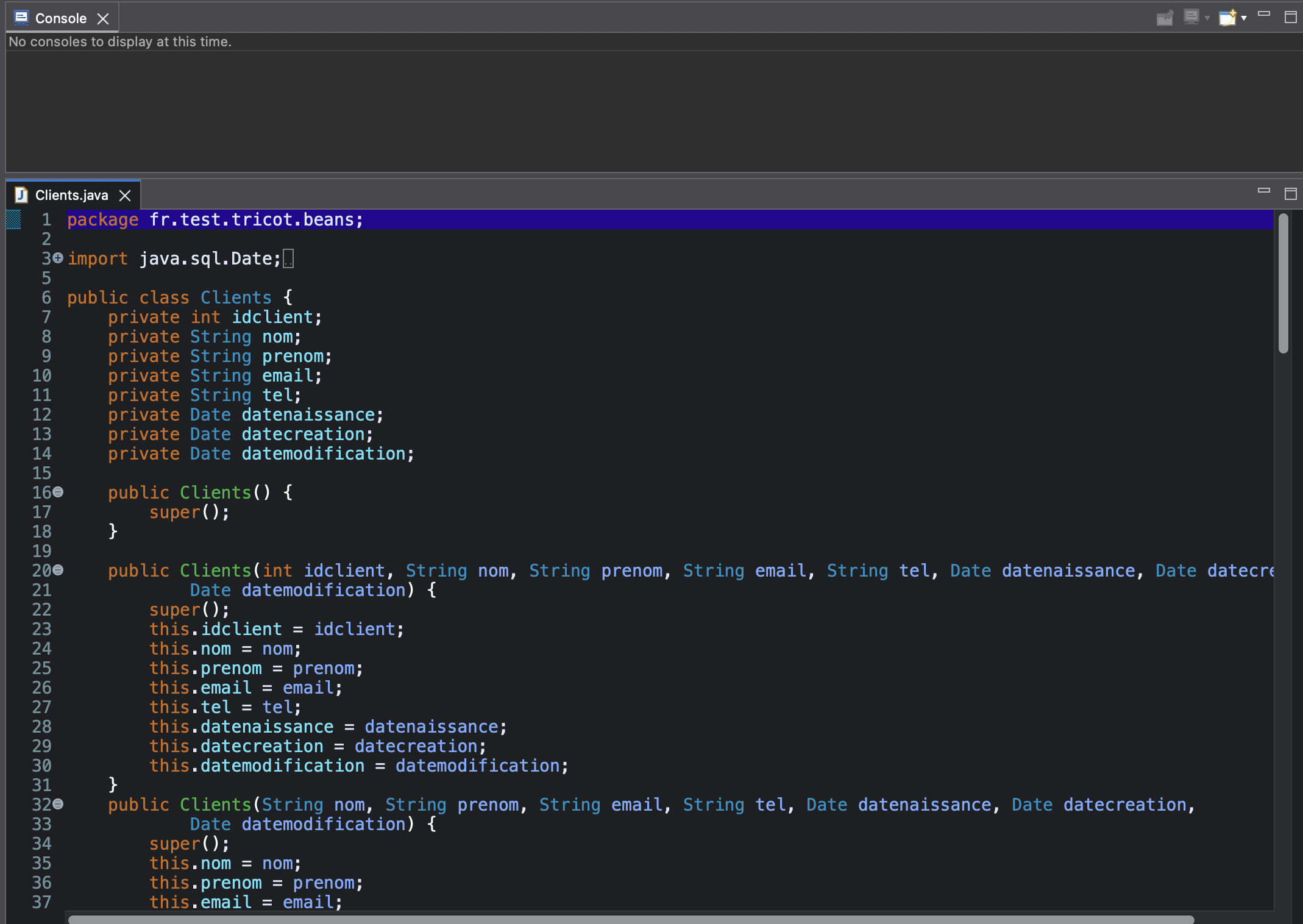 Projet Site Web Dynamique